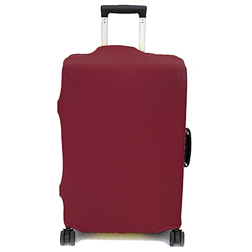 Custodia protettiva per valigie con stampa 3D alla moda e semplice elastica lavabile per bagagli da viaggio da 19 a 21 pollici Bordeaux xl Alla moda