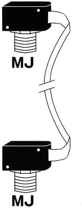 Comet CTC 50 m Window Feed-Through Cable for 50 Ohm Coaxial Cable