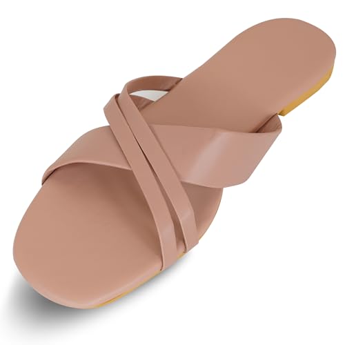 Image of IndieStide Heel Casual Flip Flops Slippers For Girls Women, Comfortable cushioned Chappals