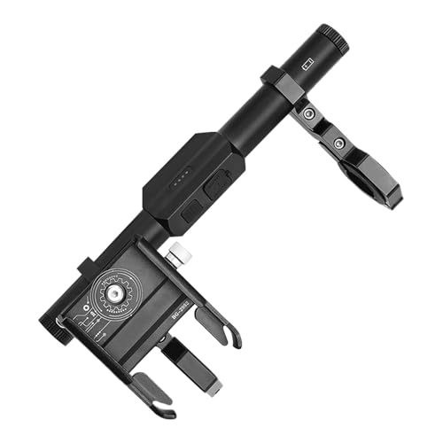 Extension de guidon pour vélo étanche avec support de téléphone réglable et lumineux
