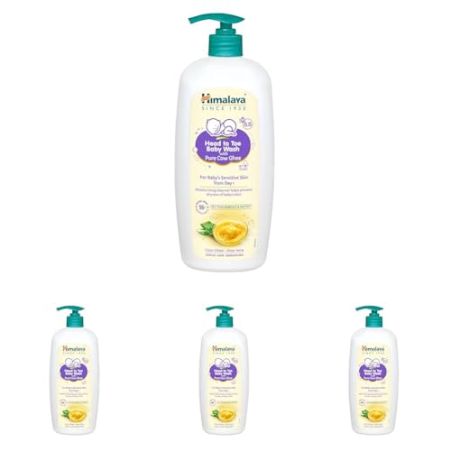 Image of Himalaya Head To Toe Baby Wash With Pure Cow Ghee 700Ml|Ph5.5|Aloe Vera|Soap Free |Safe For Newborn|For Baby's Sensitive Skin From Day 1|No Parabens|No Phthalates|No Sulphates|Dermatologically Tested