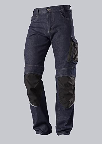 Pantalones vaqueros unisex ropa de trabajo vaquera elástica BP 1972 talla 31/34 de algodón