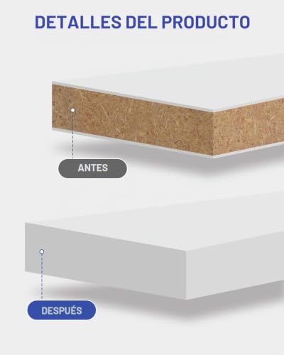 Cinta de melamina para bordes de chapa en armarios desportillados 4