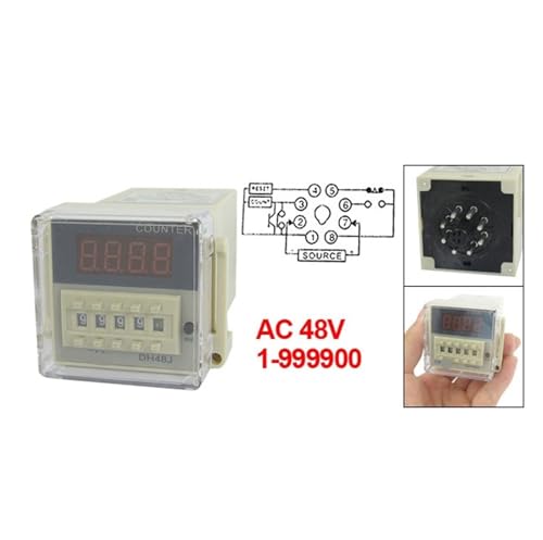Relais de compteur numérique DH48JA 48V pour automatiser vos circuits - 2