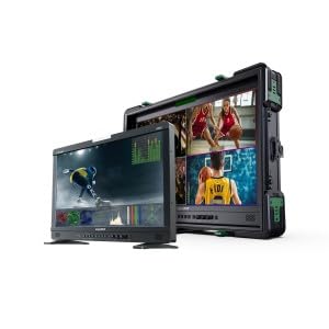 Image of LILLIPUT UQ23 23.8 Inch 4K HDR 1200nits 8K HDMI 2.1&12G-SDI Input /Output, Quad-View, 3D-LUT, HDR, Waveform, Prof Studio & Field Monitor (UQ23-ABBP-SFP Gold Mount+SFP)
