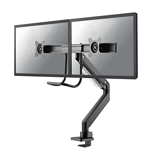 Soporte de escritorio Neomounts para pantallas de 10 a 32 pulgadas con pinza