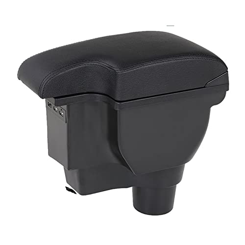 Boîte de rangement Kia Rio 4 accoudoir central avec tapis anti-dérapant A1 Black