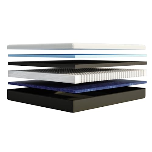 Image of Emma Hybrid Mattress | Europe's Most Awarded Mattress (Now in India) | 8 Inch Height | Orthopedic Mattress |Memory Foam |Aeroflex Springs|75x36 inches |15 year warranty