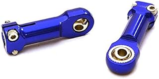 Integy RC Model C28653BLUE 3mm Metal Ball End 31mm Long M4 Normal Thread (2) for 1/10 Scale