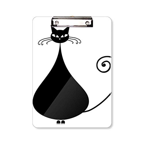 Bloc-notes A4 chat noir une idée cadeau originale pour passionnés d'écriture