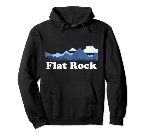 Flat Rock North Carolina Blue Ridge Montagne NC Felpa con Cappuccio