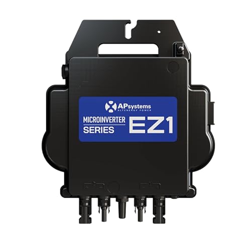 AP Systems Mikro-Wechselrichter 800 W EZ1-M-EU für Balkonkraftwerk IP67 wetterfest Plug-&-Play Installation 2 MPPT Bluetooth & WiFi Micro Inverter