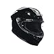 AGV - K6 S E2206 MPLK, Integralhelm Motorrad, Unisex, Schwarz, S