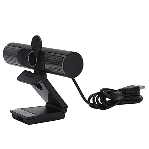Tangxi 1080P USB-Webkamera, HD 1080P High-Definition-Computerkamera mit Dual-Mikrofonabdeckung, Plug-and-Play, für Zuhause/Büro/Klasse