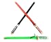 TukTek Kids First Set of 3 Toy Ninja Swords with Sheath Costume Accessory 24” Plastic Samurai Sword for Boys & Girls