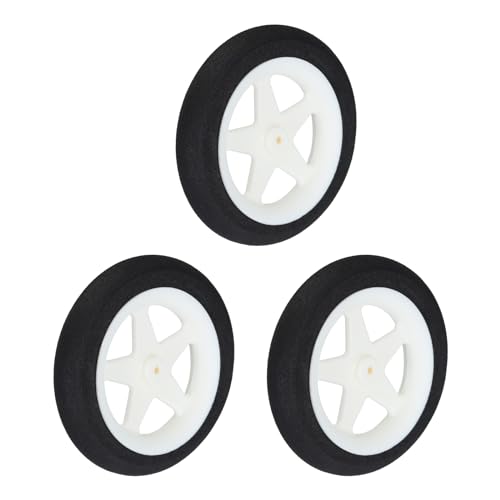 Roues d'avion RC MECCANIXITY de 7,8 cm pour remplacer un train d'atterrissage