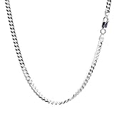 [シアーズ] シルバー925 SILVER 925 喜平4面カットチェーン 幅 4mm 長さ 50cm scd125-50