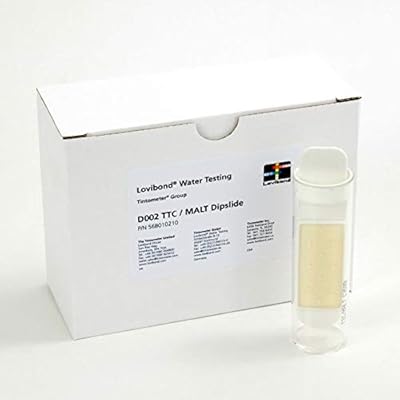 Lovibond 56B010210 Dipslide D002 TTCMalt, Yeasts, Molds, Fungi & TVC in Waters and Surfaces, 10pk
