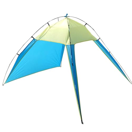 Active Era Luxus-Strandzelt Mit Uv-Schutz Lsf 50+ - Strandmuschel XXL Wasserabweisend, Einfacher Aufbau | Zelt Für 5 Personen, Idealer Windschutz Für, Garten Und Camping, Kleines Packmaß