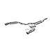 MBRP S7275AL 3" Cat Back, Dual Split Rear, Race Version Exhaust System with 4.5" Tips (Aluminized Steel)