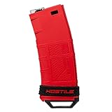 HK Army Hostile Airsoft 250 Round MidCap Polymer Magazine - Fits M4 Style AEG - No Winding (Red)