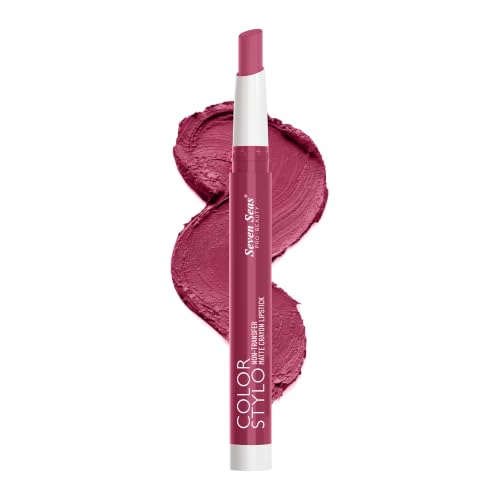 Image of Seven Seas Color Stylo NonTransfer Matte Lipstick | Matte Finish Crayon Lipstick | Waterproof | Long Lasting | Lasts Up to 24 hours(Salmon Nude)