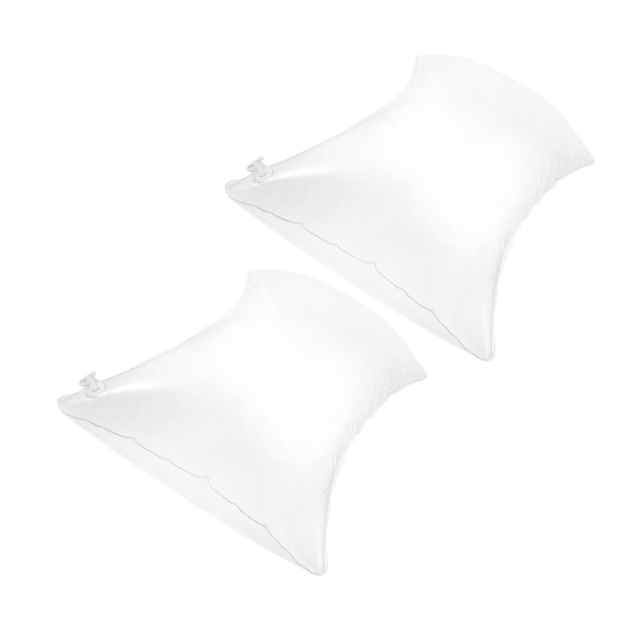 PRETYZOOM 4 Stück Aufblasbares PVC Campingkissen Tragbares Sofakissen Aufblasbares Campingausrüstung Campingkissen Outdoor Kisseneinsätze Aufblasbares