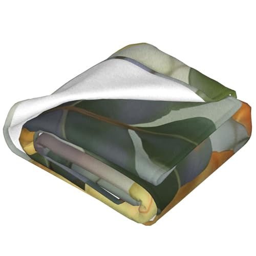 Couverture polaire douce eucalyptus pour créer un nid douillet chez soi