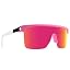 Matte Neon Pink Matte Translucent White/Happy Bronze Pink Mirror