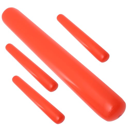 Yardwe 4pcs Inflatable Stick Toys for Sports Events Noise Makers for Cheerleading Party Favor Supplies Material