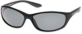 Carrera Men's CA903/S Oval Polarized Sunglasses, Black Frame/Grey Lens, 60 mm