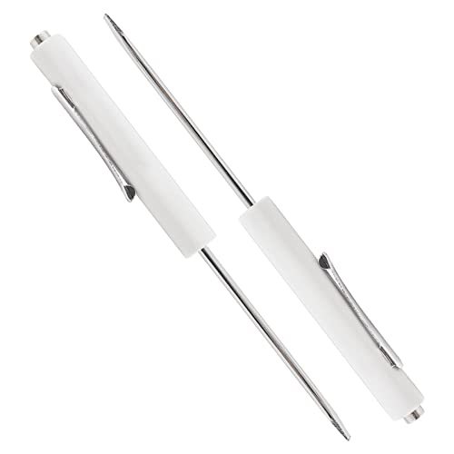 2 Piece Pocket Screwdriver Set with Magnetic Tip and Pocket