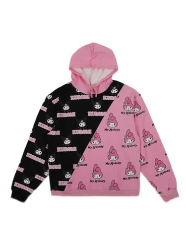 Sweat Kuromi & My Melody Sanrio idéal pour vos sorties streetwear et moments cocooning