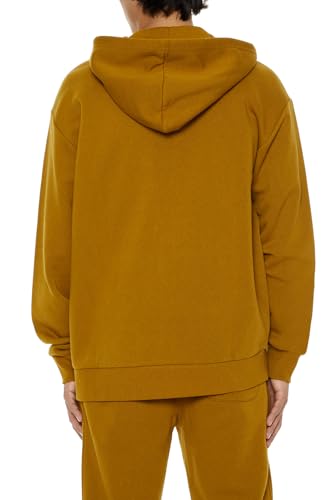 Forever 21 Men's Zip-up Drawstring Hoodie4