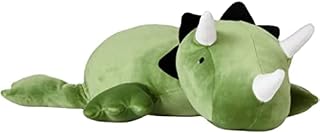 Murezima Weighted Stuffed Animal, Weighted Dinosaur Plush, Cute Dinosaur Weighted Plush Throw Pillow, Soft Plush Stuffed Animals Doll (Green 35cm), Weighted Teddy Bear For Anxiety