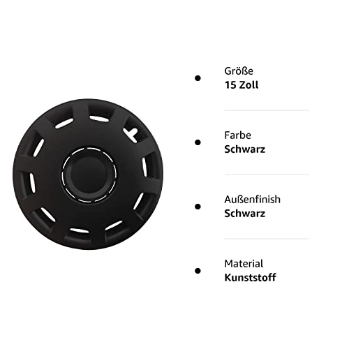Radkappen für 15 Zoll Felgen wählbare Farben und Größen