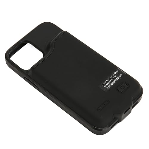 Ultratunt Telefonbatterifodral med LED-strömindikator (Svart)