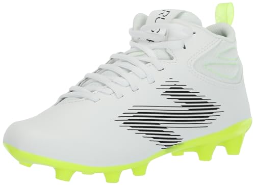 Chaussures de crosse New Balance enfant pour briller aux entraînements du mercredi en blanc