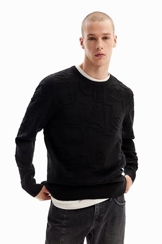 Sweater Homme Desigual Jers Punk idéal pour vos sorties urbaines