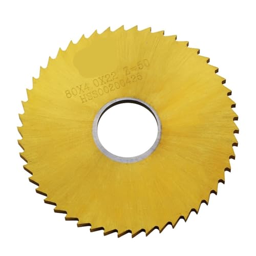Scie circulaire à fraiser au nitrure de titane D50 lame de précision durabilité accrue