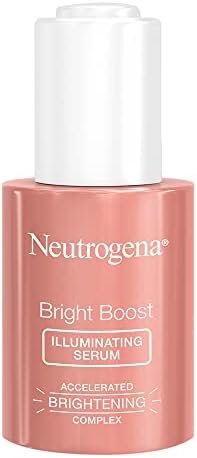 Bright Boost Illuminating Face Serum with Neoglucosamine & Turmeric Extract for Even Skin Tone, Resurfacing Serum for Face to Reduce Dark Spots & Hyperpigmentation, 1 Fl Oz