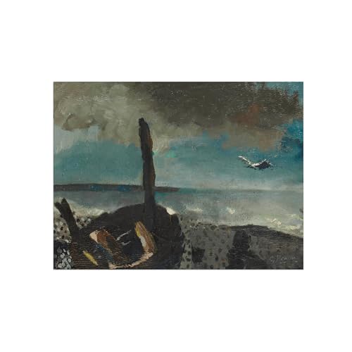 Tableau Georges Braque Bateau à Varengeville impression sur toile premium de haute fidélité
