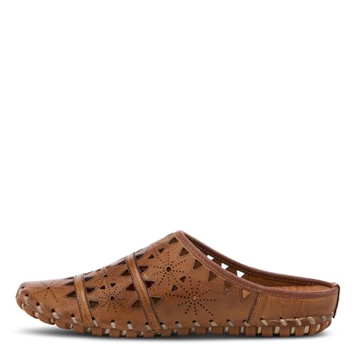 Image of Spring Step Fusalide Slip-On Shoes for Womens - Comfortable Slip-On Shoes with Rubber Outsole - Casual Leather Clogs for Women