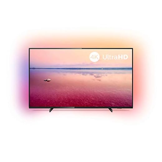 Philips 55PUS6704/12 - Smart TV LED 4K UHD, 55 pulgadas, Resolución de pantalla 3840 x 2160, Relación de aspecto 16:9, Negro brillante