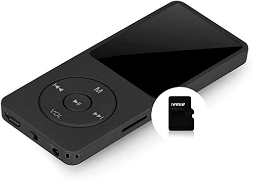 Mini MP3 MP4 Player Digital portatil,Preto