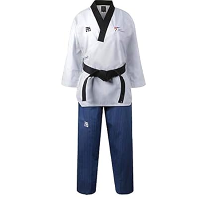 MOOTO Korea Taekwondo Poomsae Uniform WT Logo Taebek Dan MMA Martial Arts Karate Judo Kick Boxing