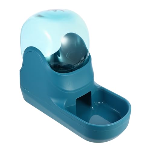 ノーブランド品 1個 噴水式水飲み場 猫スローフィーダーボウル ボトル 犬用自動給水器 犬の餌箱 水筒 ウォーターディスペンサーフィーダー 犬用ウォーターディスペンサー プラスチック Green
