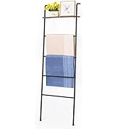 Amazon.co.jp: LIANTRAL タオル掛け、 狭小玄関 立て掛け収納ラック