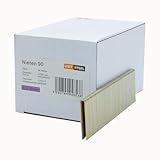 UnitSteel Type 90 Heftklammern - Beinlänge 38mm, 5.000 stück, Verzinkt, Haubold type 6000, Prebena Type E, für das Tischlerhandwerk, die Innenarchitektur und die Möbelindustrie