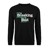 Spreadshirt Breaking Bad Logo Brom & Barium Unisex Pullover, XL, Schwarz